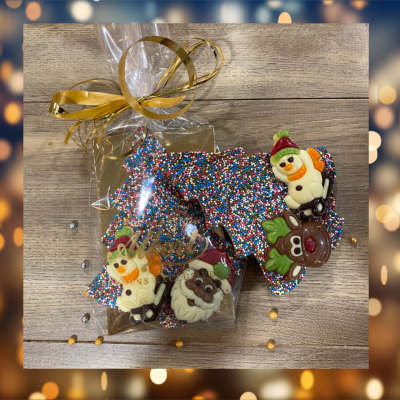 Kerstboom melkchocolade met musket