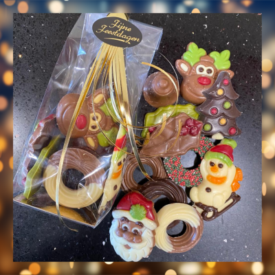 Kerstzakje chocolade