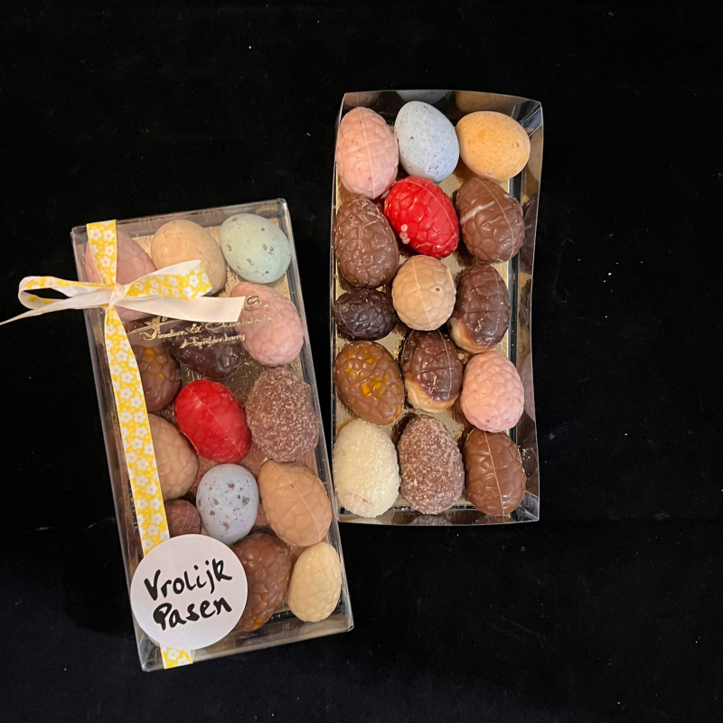 Paaschocolade doosje rechthoek