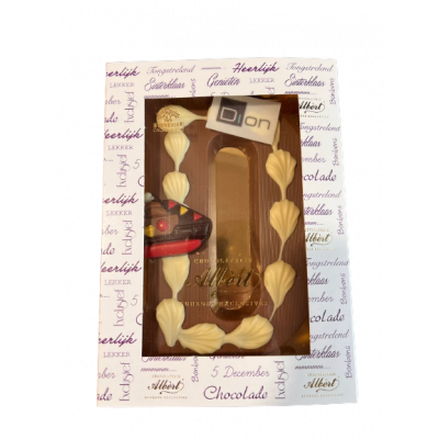 Chocoladeletter met logo